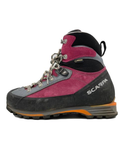 SCARPA（スカルパ）SCARPA (スカルパ) トレッキングシューズ ピンク×ブラック サイズ:EU40の古着・服飾アイテム