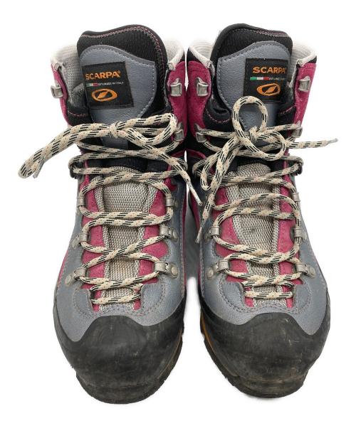 SCARPA（スカルパ）SCARPA (スカルパ) トレッキングシューズ ピンク×ブラック サイズ:EU40の古着・服飾アイテム