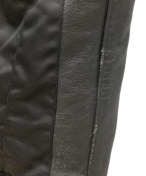 HYOD（ヒョウドウ）HYOD (ヒョウドウ) ライダースパンツ ブラック サイズ:Lの古着・服飾アイテム