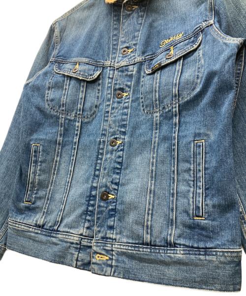 LEE（リー）LEE (リー) stussy (ステューシー) デニムカバーオール インディゴ サイズ:Lの古着・服飾アイテム