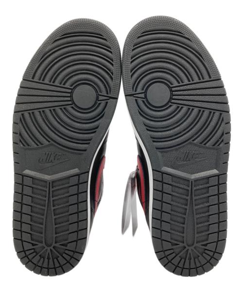 NIKE（ナイキ）NIKE (ナイキ) エアジョーダン 1 ミッド ブラック/レッド レッド×ブラック サイズ:29㎝の古着・服飾アイテム