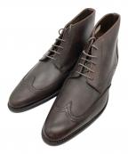 REGALリーガル）の古着「ウィングチップチャッカーブーツ」｜ブラウン