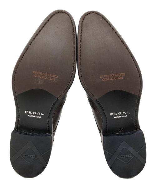 REGAL（リーガル）REGAL (リーガル) ウィングチップチャッカーブーツ ブラウン サイズ:25の古着・服飾アイテム