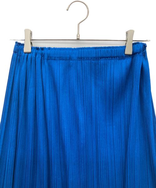 PLEATS PLEASE（プリーツプリーズ）PLEATS PLEASE (プリーツプリーズ) プリーツスカート ブルー サイズ:FREEの古着・服飾アイテム