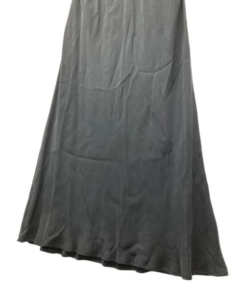 KAGURE（カグレ）KAGURE (カグレ) キュプラスカート ブラックの古着・服飾アイテム