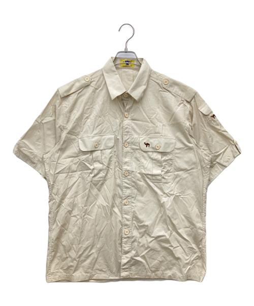 CAMEL（キャメル）CAMEL (キャメル) 半袖シャツ ベージュ サイズ:XXLの古着・服飾アイテム