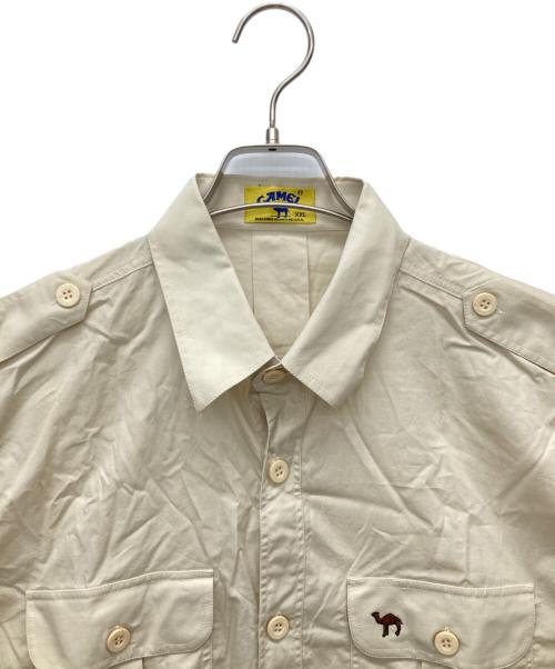 CAMEL（キャメル）CAMEL (キャメル) 半袖シャツ ベージュ サイズ:XXLの古着・服飾アイテム