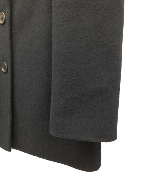 BURBERRY LONDON（バーバリーロンドン）BURBERRY LONDON (バーバリーロンドン) カシミヤ混コート ブラック サイズ:38の古着・服飾アイテム