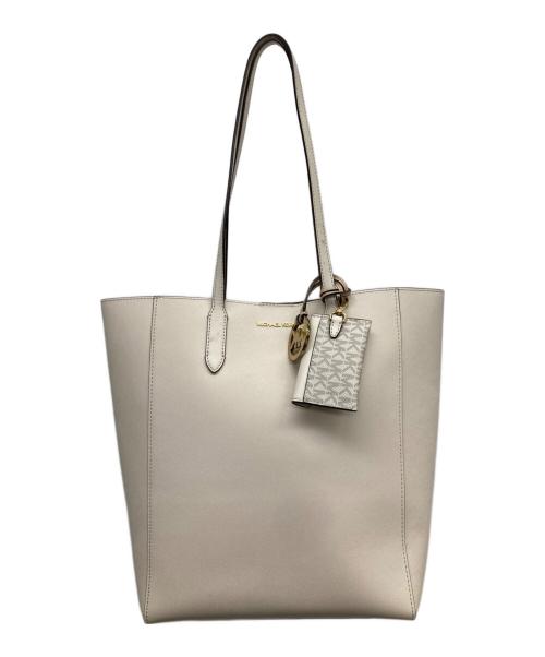 MICHAEL KORS（マイケル・コース）MICHAEL KORS (マイケルコース) トートバッグ アイボリーの古着・服飾アイテム