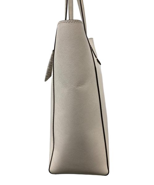 MICHAEL KORS（マイケル・コース）MICHAEL KORS (マイケルコース) トートバッグ アイボリーの古着・服飾アイテム