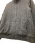 中古・古着 L.L.Bean (エルエルビーン) ジップアップニットジャケット グレー サイズ:M：6000円