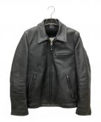 Schottショット）の古着「シングルレザージャケット」｜ブラック