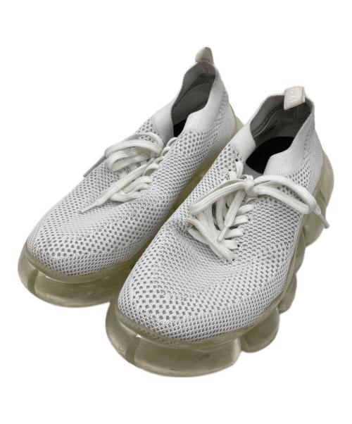 grounds（グラウンズ）grounds (グラウンズ) スニーカー ホワイト サイズ:24の古着・服飾アイテム