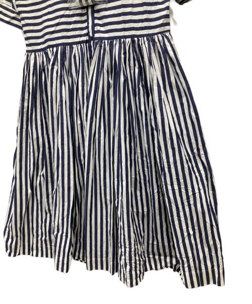 Kate Spade（ケイトスペード）Kate Spade (ケイトスペード) 半袖ワンピース ネイビー サイズ:XSの古着・服飾アイテム