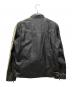 Liugoo Leathers (リューグーレザーズ) レザージャケット ブラック サイズ:L：9000円