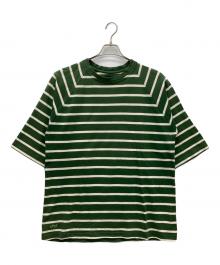 stussy（ステューシー）の古着「半袖カットソー」｜グリーン×ホワイト