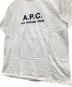 中古・古着 A.P.C. (アーペーセー) 半袖カットソー ホワイト サイズ:M：6000円