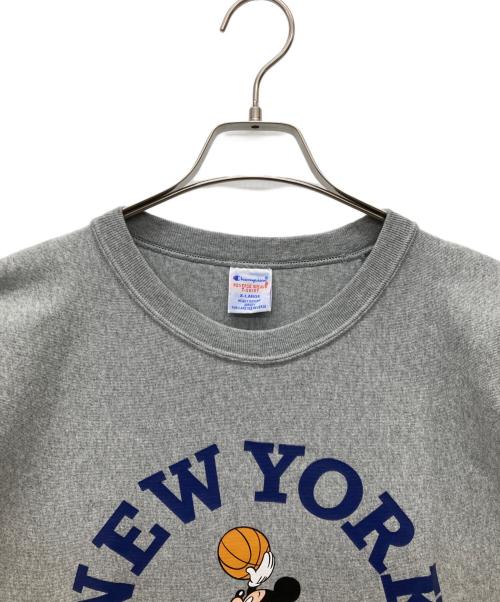 Champion（チャンピオン）Champion (チャンピオン) DISNEY (ディズニー) 半袖カットソー グレー サイズ:XLの古着・服飾アイテム