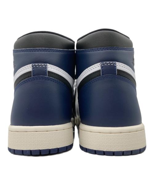 NIKE（ナイキ）NIKE (ナイキ) エア ジョーダン 1 レトロ ハイ ネイビー サイズ:26 未使用品の古着・服飾アイテム