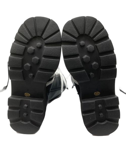 darich（ダーリッチ）darich (ダーリッチ) レースアップスニーカーロングブーツ ブラック サイズ:Mの古着・服飾アイテム