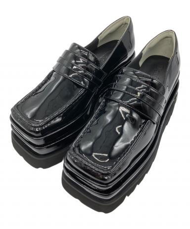 Darich ダーリッチ プラットフォームローファー ブラック Mサイズ 中古・古着通販】darich (ダーリッチ) エナメルプラットフォーム