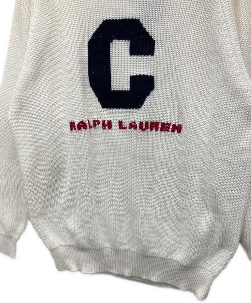 CHAPS RALPH LAUREN（チャップス ラルフローレン）CHAPS RALPH LAUREN (チャップス ラルフローレン) セーター アイボリー サイズ:Lの古着・服飾アイテム
