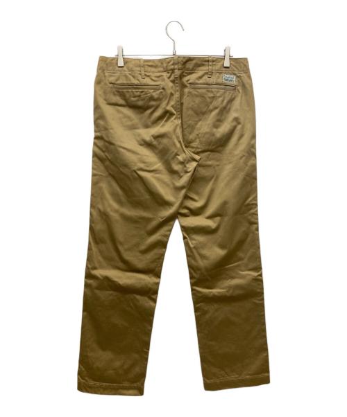 BURGUS PLUS（バーガスプラス）BURGUS PLUS (バーガスプラス) チノパン カーキ サイズ:34の古着・服飾アイテム