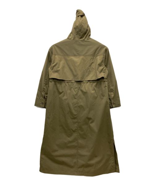 SIMPLICITE（シンプリシテ）SIMPLICITE (シンプリシテ) フーデッドシングルコート オリーブ サイズ:Mの古着・服飾アイテム