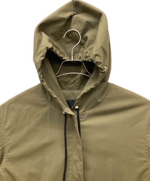 SIMPLICITE（シンプリシテ）SIMPLICITE (シンプリシテ) フーデッドシングルコート オリーブ サイズ:Mの古着・服飾アイテム