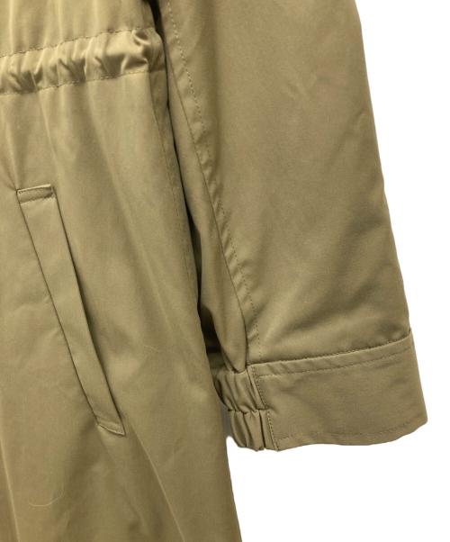 SIMPLICITE（シンプリシテ）SIMPLICITE (シンプリシテ) フーデッドシングルコート オリーブ サイズ:Mの古着・服飾アイテム