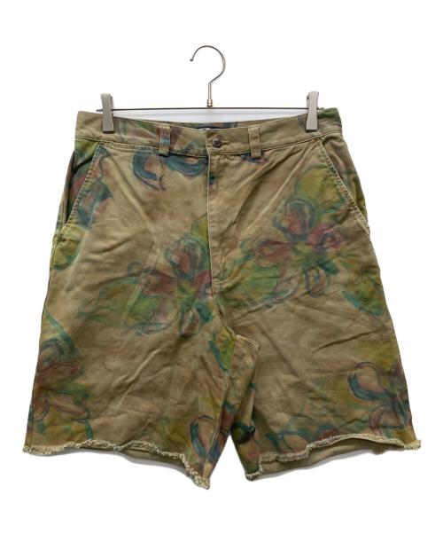 POLO RALPH LAUREN（ポロ・ラルフローレン）POLO RALPH LAUREN (ポロ・ラルフローレン) ボタニカルハーフパンツ ベージュ サイズ:W33の古着・服飾アイテム