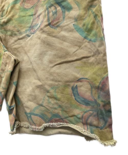 POLO RALPH LAUREN（ポロ・ラルフローレン）POLO RALPH LAUREN (ポロ・ラルフローレン) ボタニカルハーフパンツ ベージュ サイズ:W33の古着・服飾アイテム