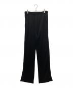 MM6 Maison Margielaエムエムシックスメゾンマルジェラ）の古着「サイドライントラックパンツ」｜ブラック