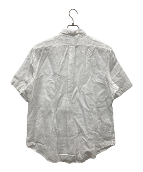RALPH LAUREN（ラルフローレン）RALPH LAUREN (ラルフローレン) 半袖シャツ ホワイト サイズ:Lの古着・服飾アイテム