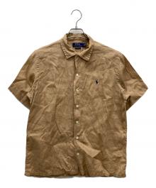POLO RALPH LAUREN（ポロ・ラルフローレン）の古着「半袖シャツ」｜ベージュ