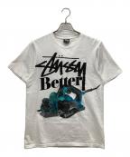 stussyステューシー）の古着「半袖カットソー」｜ホワイト