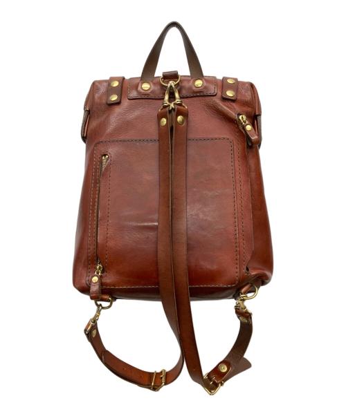 Herz（ヘルツ）Herz (ヘルツ) ラックスリュック ブラウンの古着・服飾アイテム