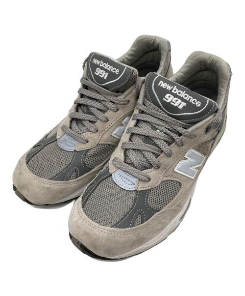 NEW BALANCE（ニューバランス）NEW BALANCE (ニューバランス) M991GLGRAY グレー×ベージュ サイズ:USA8の古着・服飾アイテム