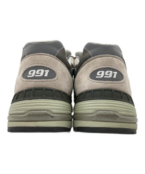 NEW BALANCE（ニューバランス）NEW BALANCE (ニューバランス) M991GLGRAY グレー×ベージュ サイズ:USA8の古着・服飾アイテム