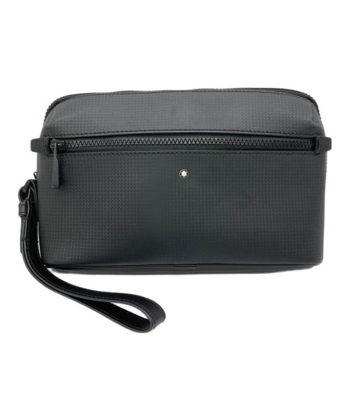MONTBLANC（モンブラン）MONTBLANC (モンブラン) クラッチバッグ ブラックの古着・服飾アイテム