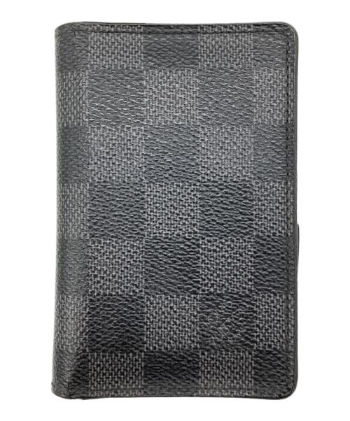 LOUIS VUITTON（ルイ ヴィトン）LOUIS VUITTON (ルイ ヴィトン) ダミエ・グラフィット オーガナイザー・ドゥ・ポッシュ ブラックの古着・服飾アイテム
