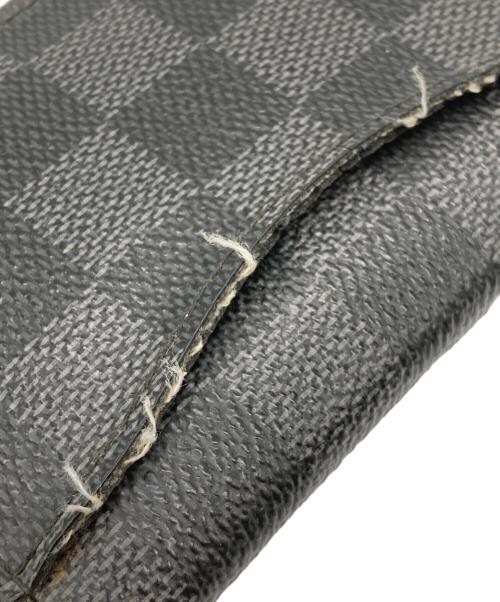 LOUIS VUITTON（ルイ ヴィトン）LOUIS VUITTON (ルイ ヴィトン) ダミエ・グラフィット オーガナイザー・ドゥ・ポッシュ ブラックの古着・服飾アイテム