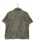 stussy (ステューシー) MIXED PATTERN JERSEY SHIRT 1140327 ミックスパターンジャージーシャツ ブラック×ホワイト サイズ:XXL：14000円