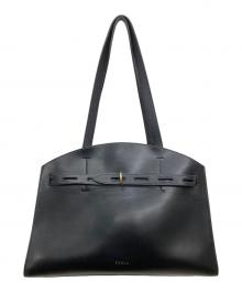 FURLA（フルラ）の古着「レザートートバッグ」｜ブラック