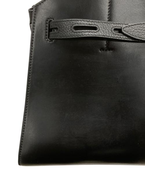 FURLA（フルラ）FURLA (フルラ) レザートートバッグ ブラックの古着・服飾アイテム