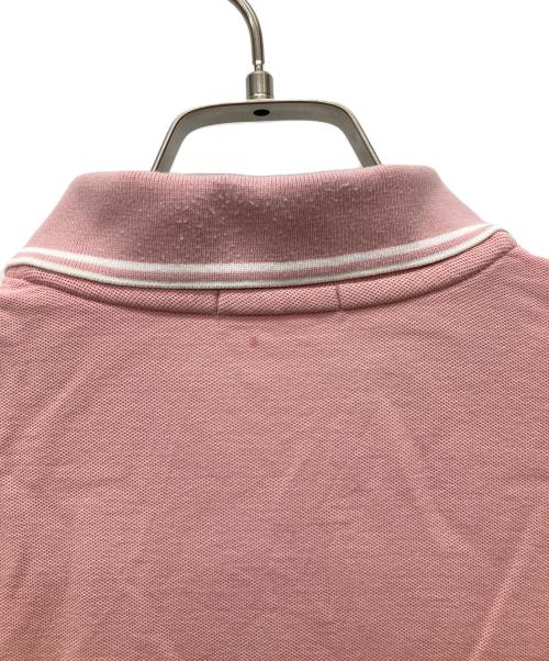 MONCLER（モンクレール）MONCLER (モンクレール) 半袖ポロシャツ ピンク サイズ:Sの古着・服飾アイテム