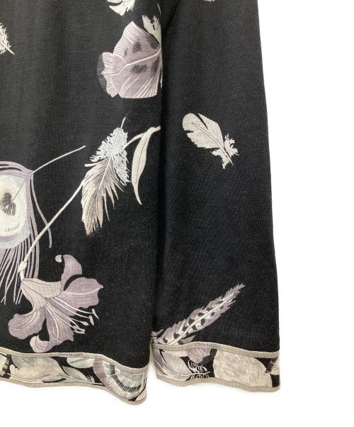 LEONARD（レオナール）LEONARD (レオナール) 薄手カーディガン ブラック サイズ:38の古着・服飾アイテム