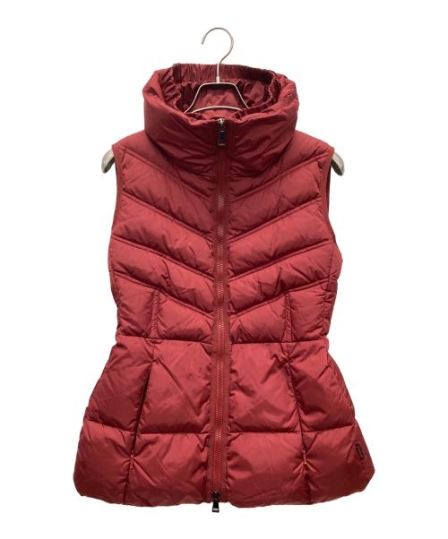 MONCLER（モンクレール）MONCLER (モンクレール) ダウンベスト レッド サイズ:Sの古着・服飾アイテム