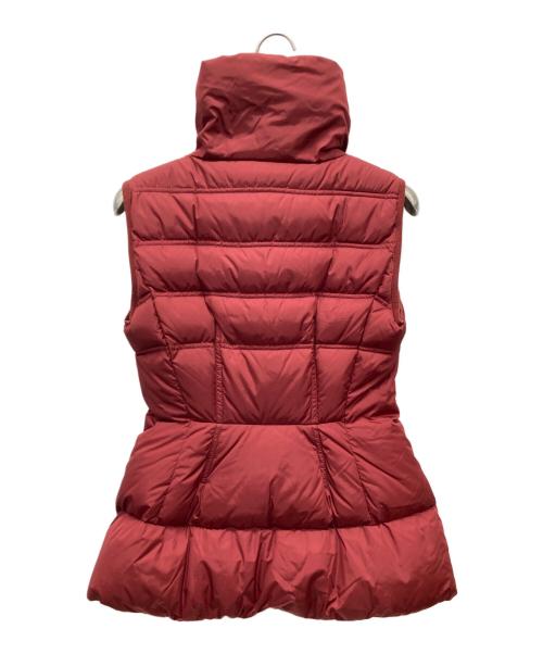 MONCLER（モンクレール）MONCLER (モンクレール) ダウンベスト レッド サイズ:Sの古着・服飾アイテム