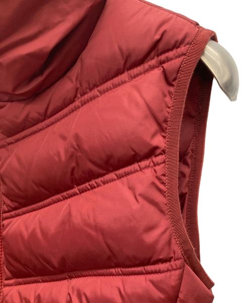 MONCLER（モンクレール）MONCLER (モンクレール) ダウンベスト レッド サイズ:Sの古着・服飾アイテム